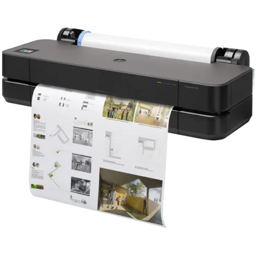 HP DesignJet T230 24-in Printer side view