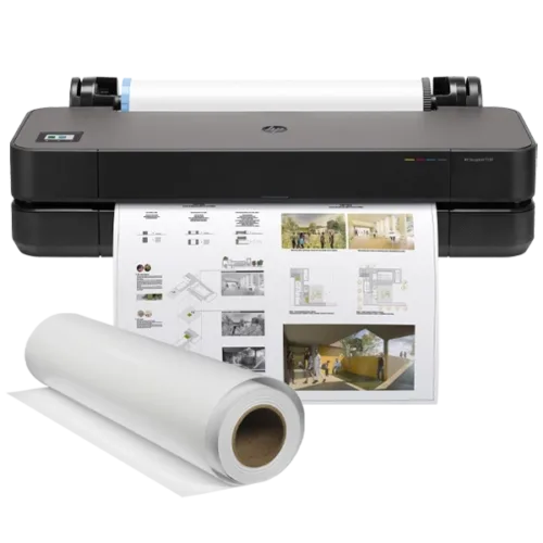 HP DesignJet T230 24-in Printer front view