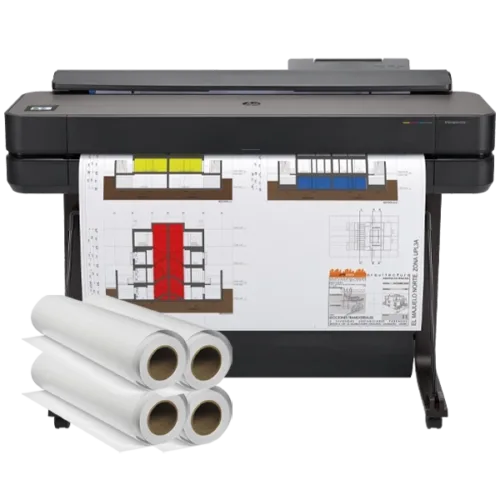 HP DesignJet T650 36-in Printer with 2-year Next Business Day Support