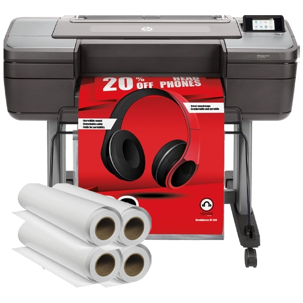 HP DesignJet Z6 Large Format PostScript Graphics Printer 24-in front view