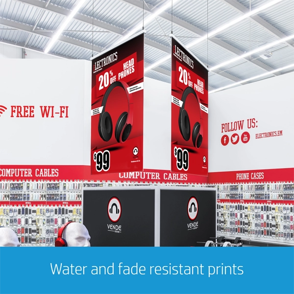 HP DesignJet Z6 Large Format PostScript Graphics Printer 24-in fade resistant prints