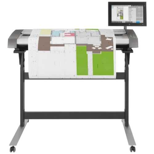 HP HD Pro 2 42-in Scanner front view