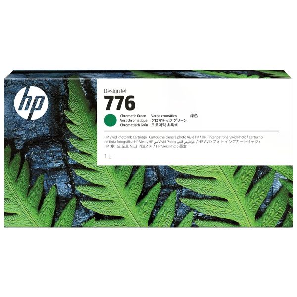 HP 776 1-liter chromatic green ink cartridge for Z9+ pro