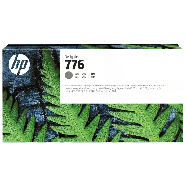 HP 776 1-liter gray poster printer ink cartridge