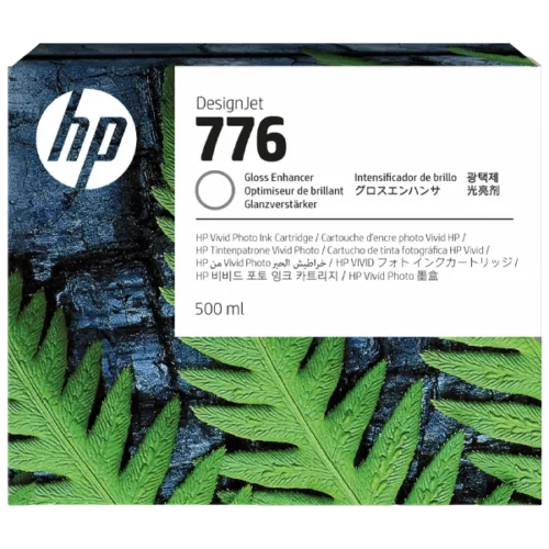 HP 776 500-ml gloss enhancer ink cartridge for poster printer