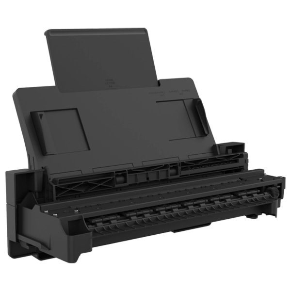 HP designjet T200 T600 24in automatic sheet feeder front view