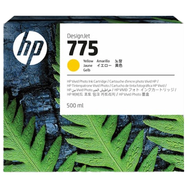 HP 775 500-ml yellow ink cartridge for Z6 Pro 64-in printer