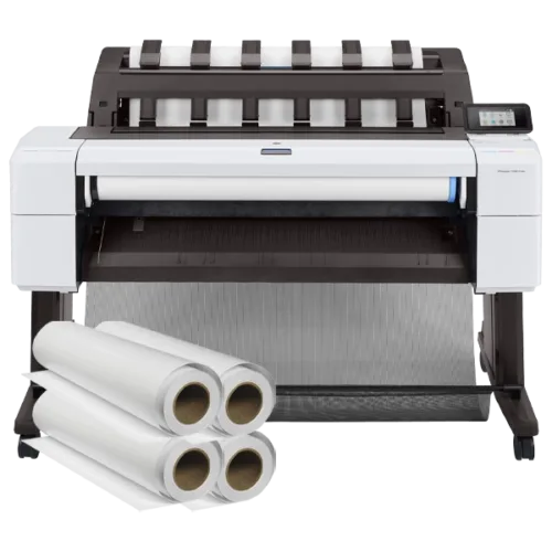 HP DesignJet T1600 36-inch PostScript Printer front view