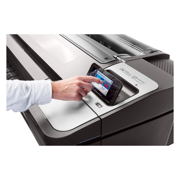 HP DesignJet T1600dr 36-in PostScript Printer designed for fast, high-quality large-format prints
