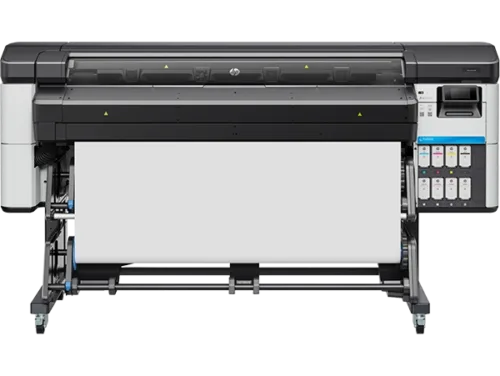 Full front view of the HP Latex 630 Printer in operation