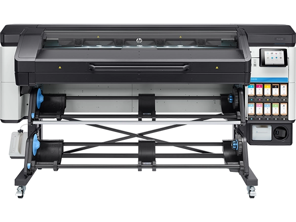 Full-width view of the HP Latex 700 W Printer, showcasing its versatility for high-volume production