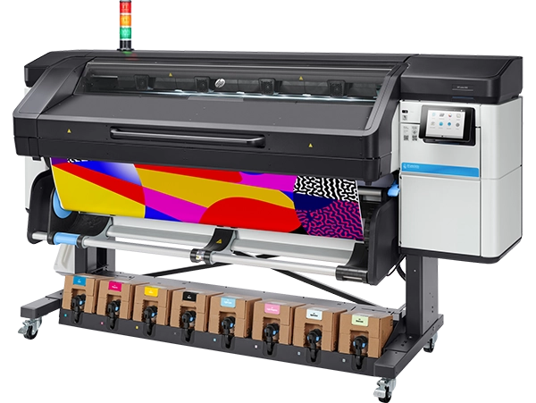 Side view of the HP Latex 800 Printer showing its compact profile
