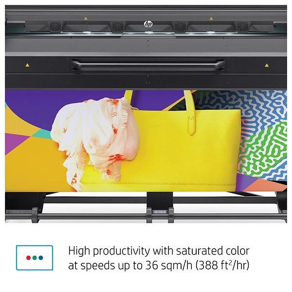 HP Latex 800 W Printer_10 High-productivity printing from the HP Latex 700 W Printer with vibrant, saturated colors at exceptional speeds