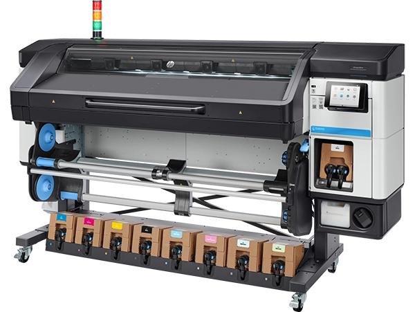 User-friendly interface on the HP Latex 800 W Printer's control panel